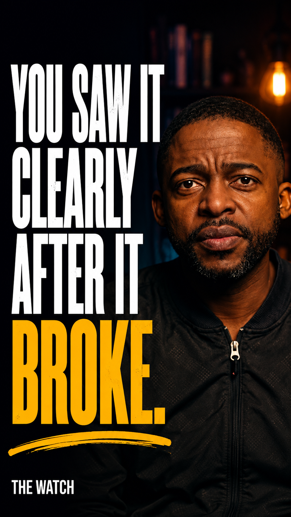 Brokenness creates clarity